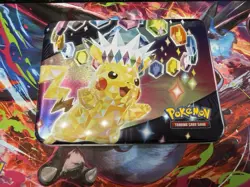 Pokemon Card Valentine’s Day Lot 36 Packs Of 5 Cards Each, Lunch Box Pikachu Tin - Image 5