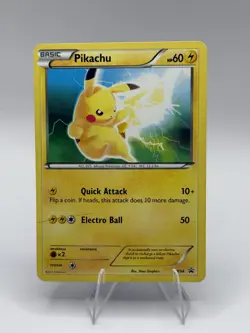 Pikachu - BW54 Rare Black Star Promo Non Holo - Lightly Played - Pokemon Card - Image 1