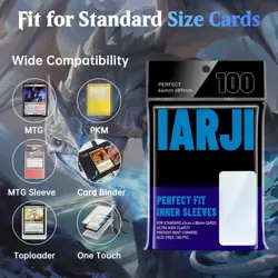 1200ct Perfect Fit Sleeves, Perfect Fit Card Sleeves, Inner Sleeves MTG, Exact F - Image 3