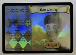 2001 HARRY POTTER TCG BASE SET HOLO FOIL RARE CARD #9/116 HERMIONE GRANGER LP - Image 4