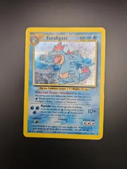 Pokemon TCG Holographic Feraligatr Card 5/111 HP - Image 1