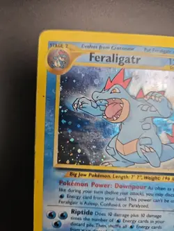 Pokemon TCG Holographic Feraligatr Card 5/111 HP - Image 2