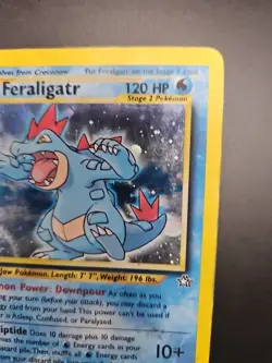 Pokemon TCG Holographic Feraligatr Card 5/111 HP - Image 3