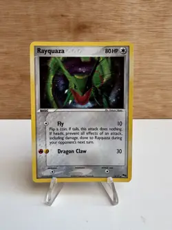 Pokemon TCG Rayquaza Holo Rare Card 3/17 Pop Series 1 Promos - Image 1