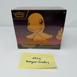 🔥 NEW SEALED Pokemon Obsidian Flames Pokemon Center Elite Trainer Box ETB 🔥 - Image 1