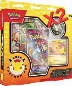 🔥 LOT OF 2 - POKEMON DAY 2026 COLLECTION BOX BRAND NEW SEALED - Image 1
