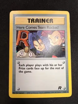 Here Comes Team Rocket! 15/82 Holo Rare - Pokemon Team Rocket WOTC HP - Image 1