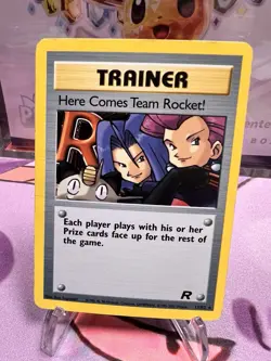 Here Comes Team Rocket! 15/82 Holo Rare - Pokemon Team Rocket WOTC HP - Image 5