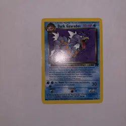 Dark Gyarados 25/82 Non Holo Team Rocket Rare Pokemon WoTC 1999 Vintage LP - Image 1