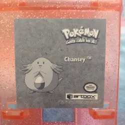 Holo Vintage Artbox Sticker Hit Chansey Pr41 Pokemon Prizm Holographic Rare 1999 - Image 2