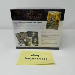 🔥 NEW SEALED Pokemon Paldean Fates Pokemon Center Elite Trainer Box ETB 🔥 - Image 2