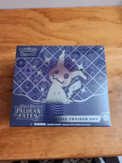 Pokemon TCG Paldean Fates Elite Trainer Box Sealed - Image 1