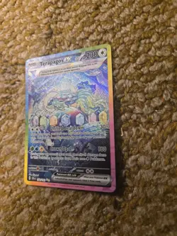 Pokemon TCG Terapagos EX Stellar Crown 170/142 SI PACK FRESH - Image 2
