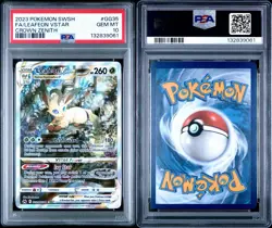 Pokemon TCG Leafeon VSTAR GG35/GG70 Crown Zenith Galarian Gallery PSA 10 - Image 1