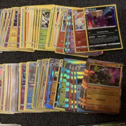 250 Pokemon Card Bulk Lot- Only Holo & NON Holo Rares - Scarlet & Violet Or SWSH - Image 4