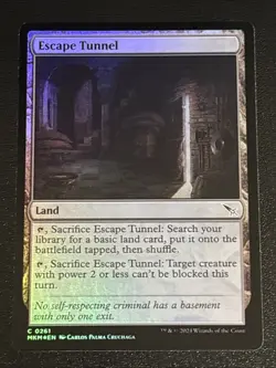 MTG Murders at Karlov Manor Escape Tunnel Foil 0261 NM - Image 1