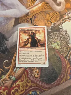 Dragon's Rage Channeler White Border MTG Mystery Booster 2 - Pack Fresh - - Image 1