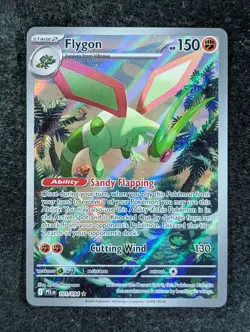 2025 Pokemon FLYGON 101/094 Phantasmal Flames Illustration Rare Holo English - Image 1