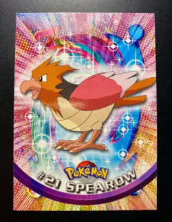 Spearow 21 Topps Pokemon Series 1 - TV Animation - Image 1