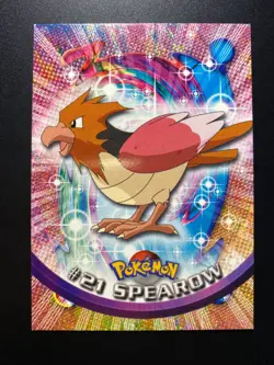 Spearow 21 Topps Pokemon Series 1 - TV Animation - Image 4