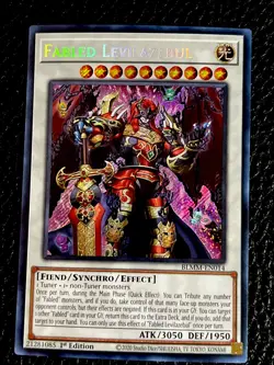 Fabled Levilazebul BLMM-EN014 Yugioh 1st Ed. (New) Secret Rare - Image 1