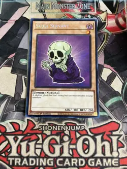 Skull Servant Secret Rare BLMM-EN002 Yugioh Chibi - Image 1