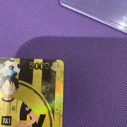 One Piece x BVB Borussia Dortmund Promo Card Monkey D Luffy ST13-003 - Image 4