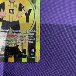 One Piece x BVB Borussia Dortmund Promo Card Monkey D Luffy ST13-003 - Image 5