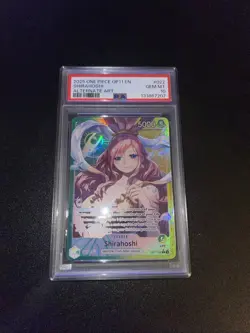 One Piece Shirahoshi Alt Art Leader Op11-022 Psa 10 - Image 2