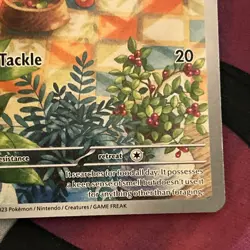 Lechonk 209/197 Pokemon TCG Sv03: Obsidian Flames Holo Illustration Rare Card NM - Image 2