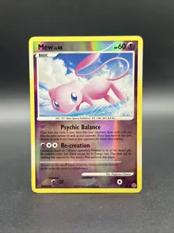 Mew LV.40 Card 2007 15/132 Secret Wonders Pokemon TCG Reverse Holo - Image 1