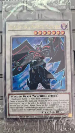 [SEALED] TN23-EN015 Blackwing Armor Master - Quarter Century Secret Rare 1st Ed - Image 1