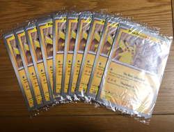 Pokemon En Promo Card Pikachu At The Museum Oversize Card x 10 New - Image 1