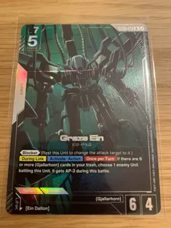 Gundam Card Game - GD03 Steel Requiem GD03-073 R+ Alt Art - Image 1