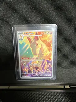 Pokemon TCG Destined Rivals Rapidash Full Art Illustration Card 189/182 NM - Image 1