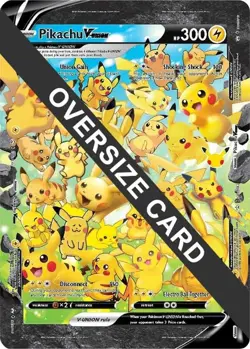 Pikachu V-UNION Pokemon Jumbo Oversized Card - Image 1