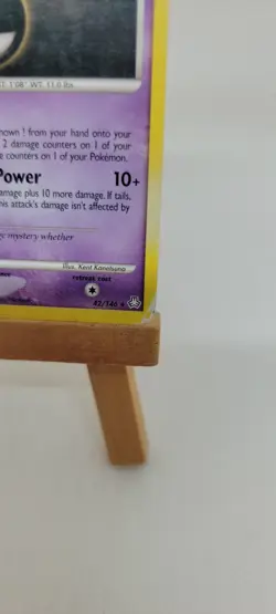 Unown 42/146 Legends Awakened Rare Non-Holo Card LP - Damaged - Image 2