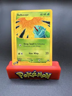 Pokemon TCG Bulbasaur Expedition Base Set Card 95/165 Regular Common LP NM 416 - Image 1