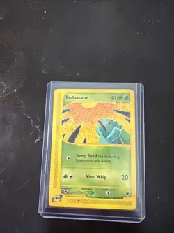 Pokemon TCG Bulbasaur Expedition Base Set Card 95/165 Regular Common LP - Image 1