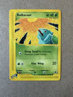 Pokemon TCG Card - Bulbasaur 95/165 Expedition Base Set Common 95/165 - Image 1