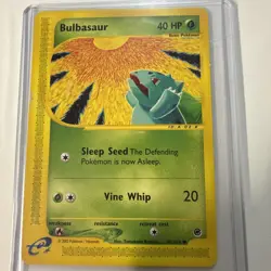 Pokemon TCG Bulbasaur Expedition Card 95/165 2002 Non-Holo Common - Image 3