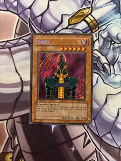 Yu-Gi-Oh! Card Jinzo PSV-000 Pharaoh's Servant 1st Edition LP (ADP) - Image 1