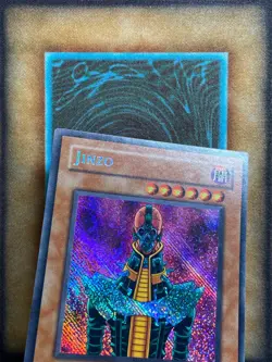 Yugioh Jinzo PSV-000 Secret Rare Original Print Reverse Foil Misprint Error LP - Image 3