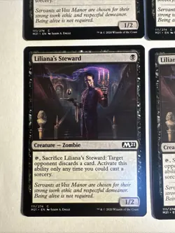 4x Mtg Core Set 2021 M21 Liliana‘s Steward NM/M Magic The Gathering - Image 2