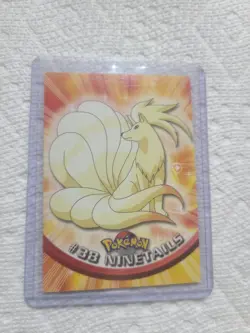 Pokemon 1999 #38 Ninetales - Topps Series 1 NM-MT - Image 2