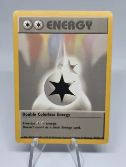 Pokemon TCG Double Colorless Energy - 96/102 Base Set 1999 Vintage WOTC Uncommon - Image 1