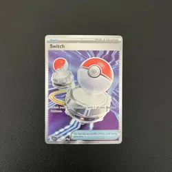 Pokemon TCG Switch Trainer Item Phantasmal Flames 123/094 Ultra Rare Holo - NM - Image 1