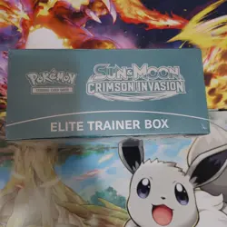 Pokemon TCG Sun & Moon Crimson Invasion Elite Trainer Box ETB (Sealed) - Image 3