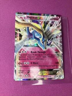 Pokemon TCG Xerneas EX XY149 Promo - Image 1