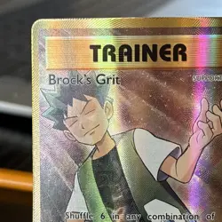 Pokemon TCG - XY Evolutions Brock's Grit Full Art Ultra Rare 107/108 - LP (1) - Image 4